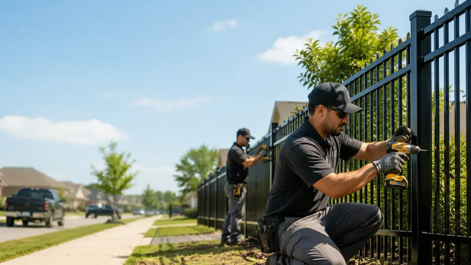 Metal Fence Installation in Milford, PA
